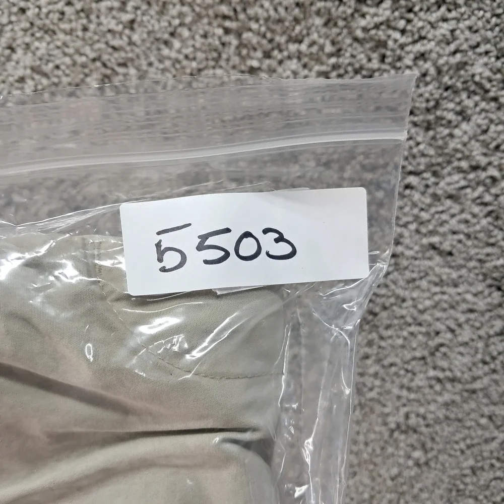 Banana Republic Mens Dress Chino Khaki Tan‎ Pants 34x30 (Actual 28x28)